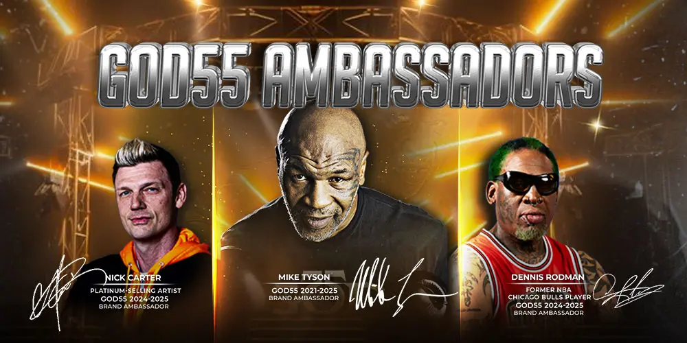 GOD55 Ambassadors 2023–2025